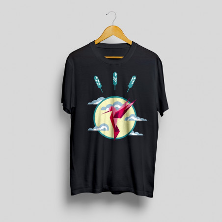 7  photos. Hummingbird printed t-shirt